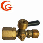 Valves en laiton masculines de robinet de pouce de la norme ANSI 1/2 pour le tuyau d'air