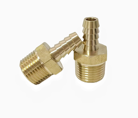 Sifflez l'extrémité Fitings, 1/4" de montage et de tuyaux d'air Barb tuyau de fil masculin de TNP de X 1/2 », laiton solide, tuyau masculin, adaptateur